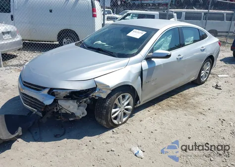 2018 Chevrolet Malibu Lt из США, поврежденный, VIN 1G1ZD5ST6JF138309